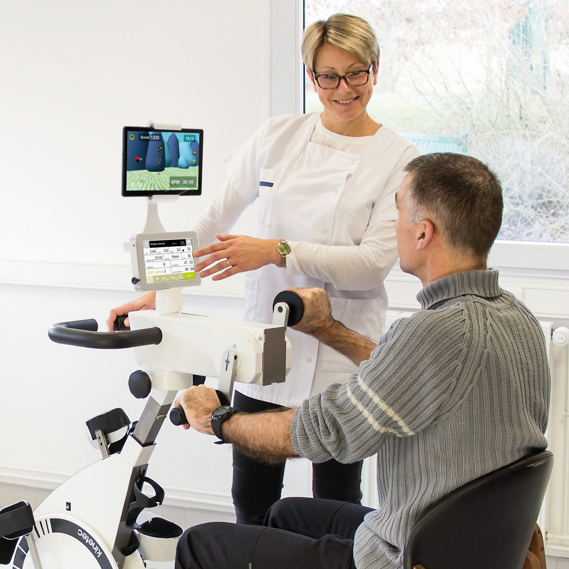 Why use the Kinevia™ for full-body rehabilitation?