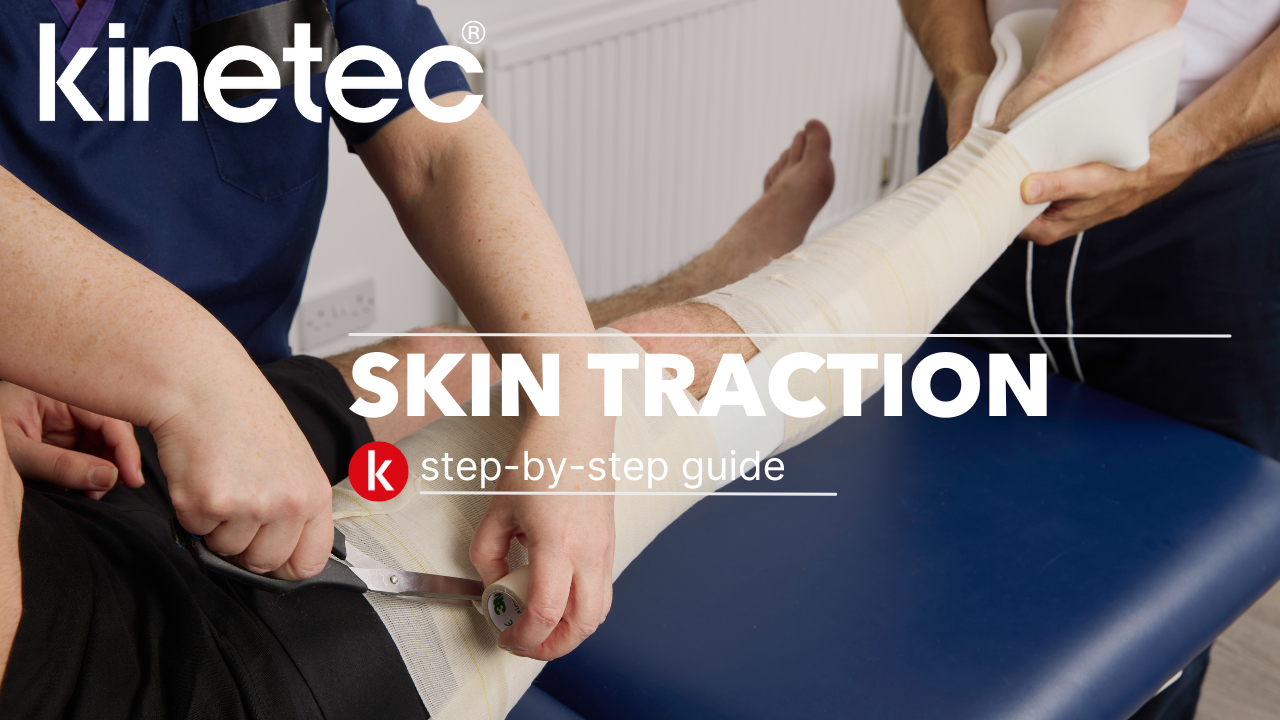 Applying Skin Traction for Thomas Splint